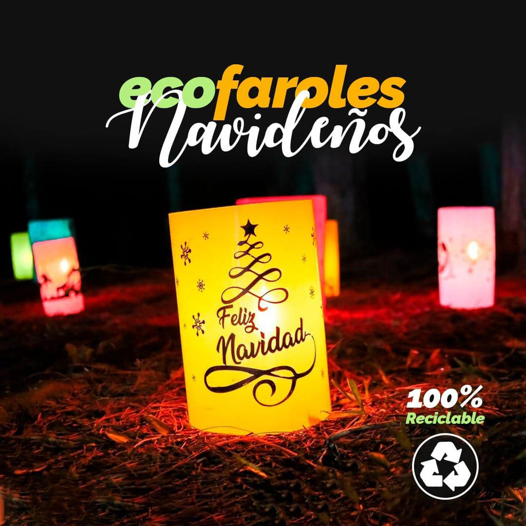Ecofaroles Navideños